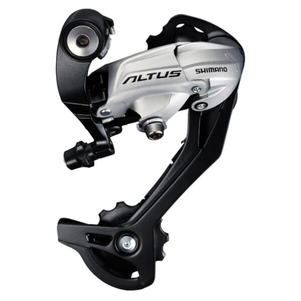 Shimano Altus RD-M370-SGS Rear Derailleur - 9 Speed, Long Cage, Silver